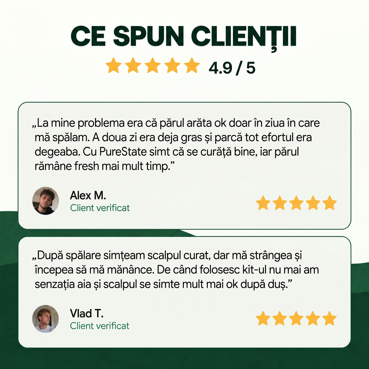Sticlele în mână